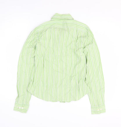 Mens UK Size S Gap Green  Button-Up Long Sleeve Casual Shirt