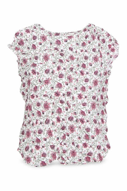 Womens UK Size 8 H&M Multicoloured Basic Blouse