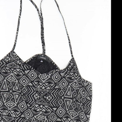 Womens UK Size 12 NEXT Black Basic T-Shirt