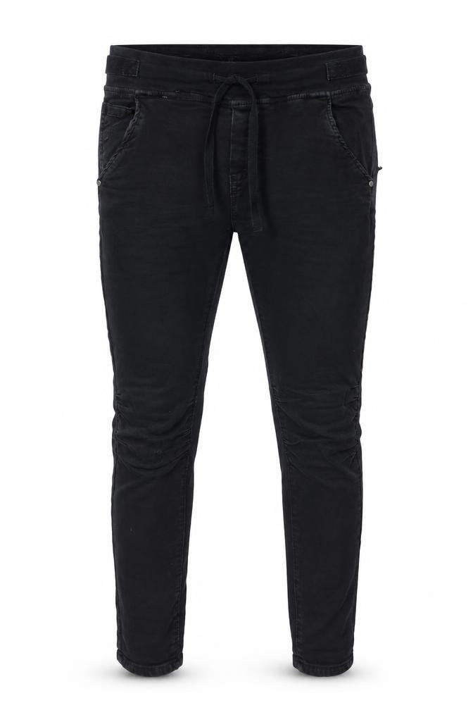 Mens UK Size S Preworn Regular Fit  Black Trousers