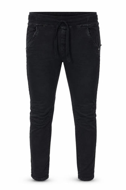 Mens UK Size S Preworn Regular Fit  Black Trousers