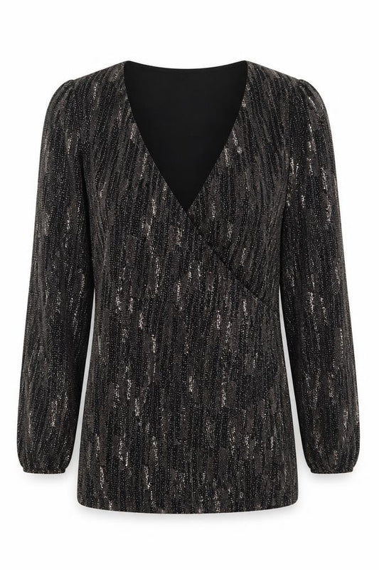 Womens UK Size 10 Principles Brown Basic Blouse