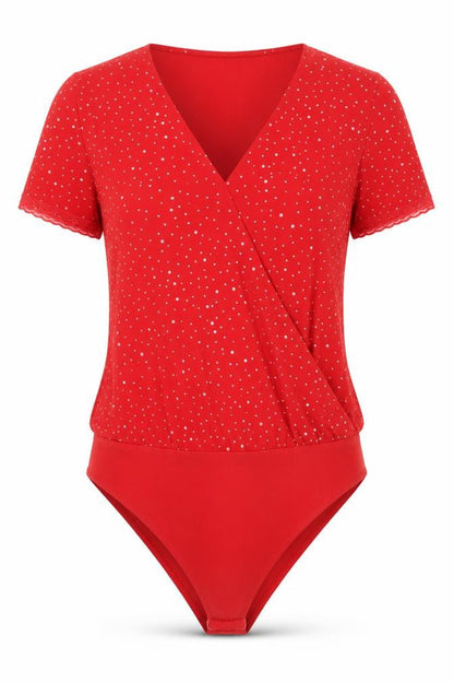 Womens UK Size 6 NEXT One-Piece Red Bodysuit
