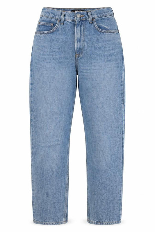 Womens UK Size 25 in ASOS Regular Fit Straight Blue Jeans