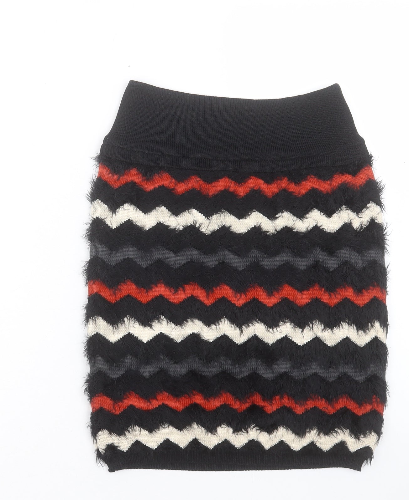 Arc-En-Ciel Womens Multicoloured Geometric Acrylic A-Line Skirt Size L - Size L/XL