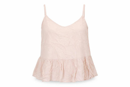 Womens UK Size 10 Topshop Pink Basic Tank
