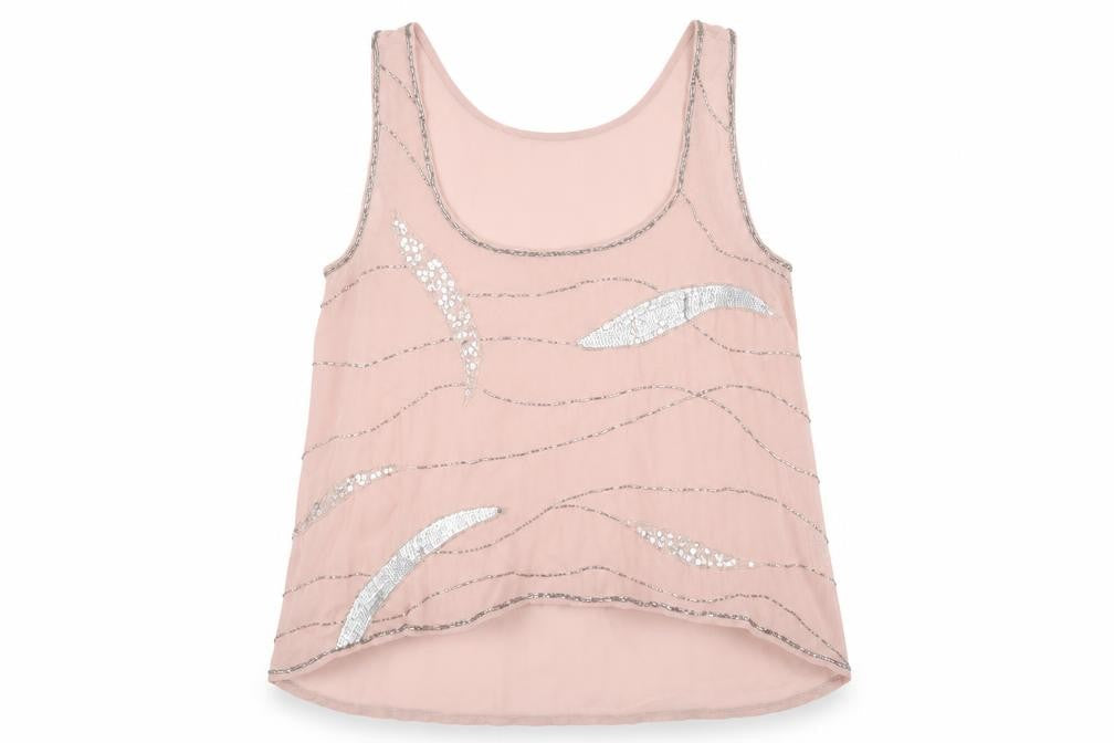 Womens UK Size 12 Influence Pink Basic Tank
