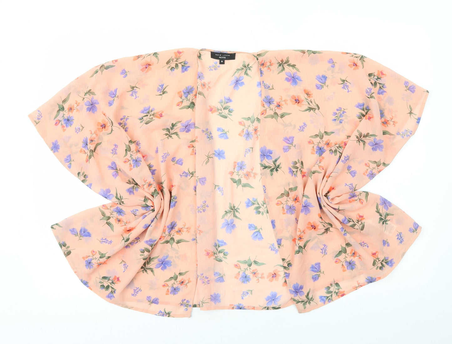 Womens UK Size 10 New Look Pink Cape Jumper