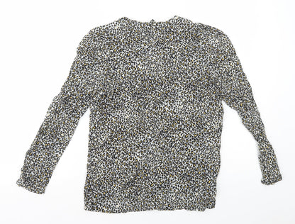 Womens UK Size 6 NEXT Multicoloured Basic Button-Up