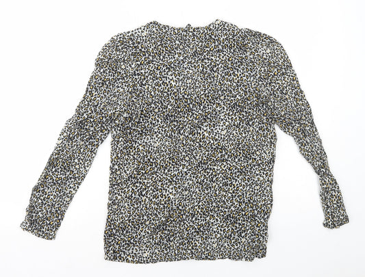 Womens UK Size 6 NEXT Multicoloured Basic Button-Up