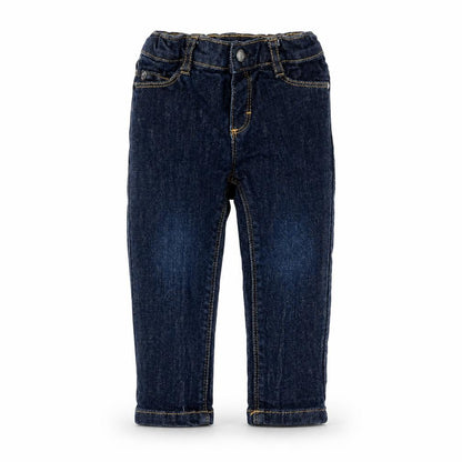 Petit Batau Boys Blue Cotton Capri Jeans Size 18 Months Pullover