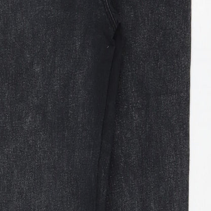 Primark Womens Grey Cotton Jegging Jeans Size 8 L28 in Regular