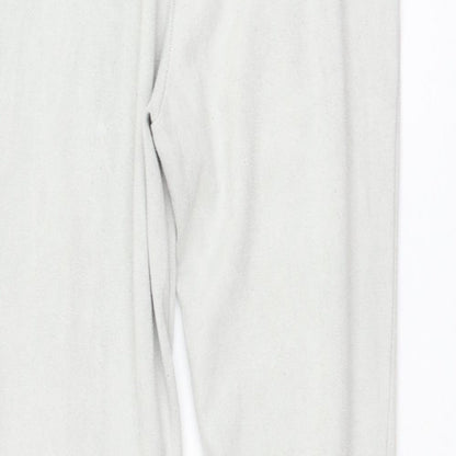 ICL Womens Grey Polyester Trousers Size M L23 in Regular - Lace Up