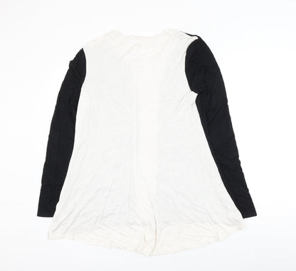 Womens UK Size L Grace Black Basic Blouse