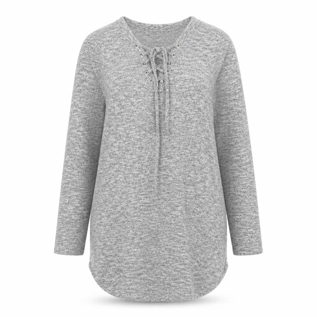 Womens UK Size 10 Primark Grey Basic Blouse