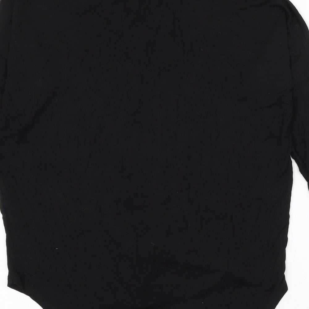 Womens UK Size 10 Select Black Basic Blouse