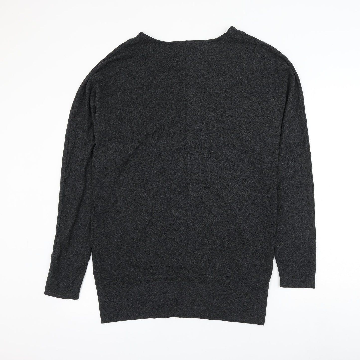 Womens UK Size 12 Preworn Grey Pullover Jumper
