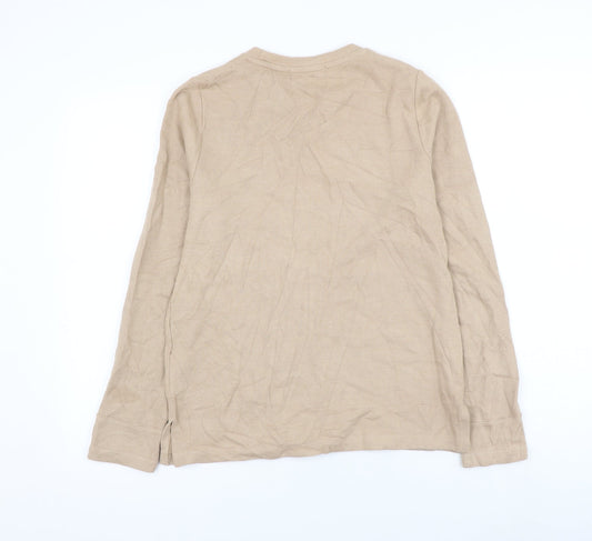Womens UK Size 8 Marks and Spencer Beige Pullover Jumper