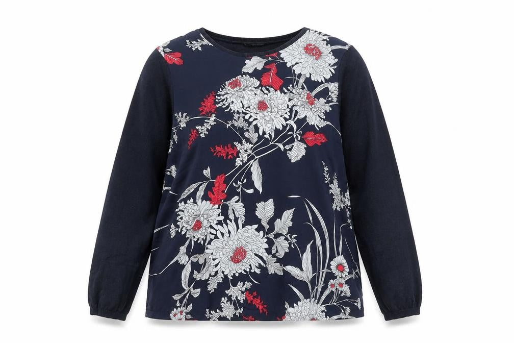 Womens UK Size L Warehouse Blue Pullover Jumper