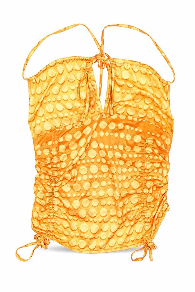 Womens UK Size S SheIn Orange Camisole Tank