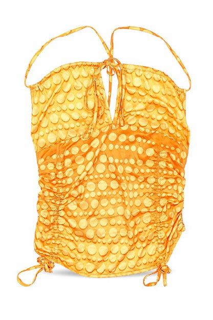 Womens UK Size S SheIn Orange Camisole Tank