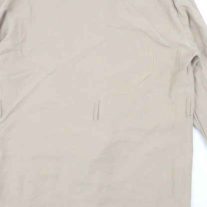 Primark Womens Beige Overcoat Coat Size 8