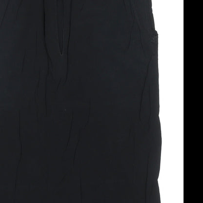 Womens UK Size M Second Female Black Basic Blouse