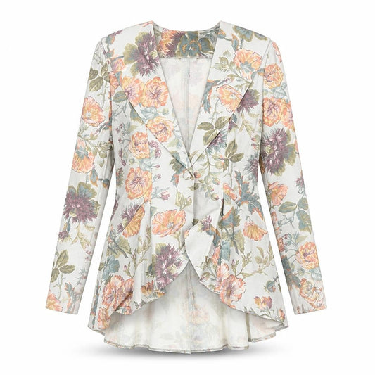 Womens UK Size 10 Classic Woman Multicoloured Jacket