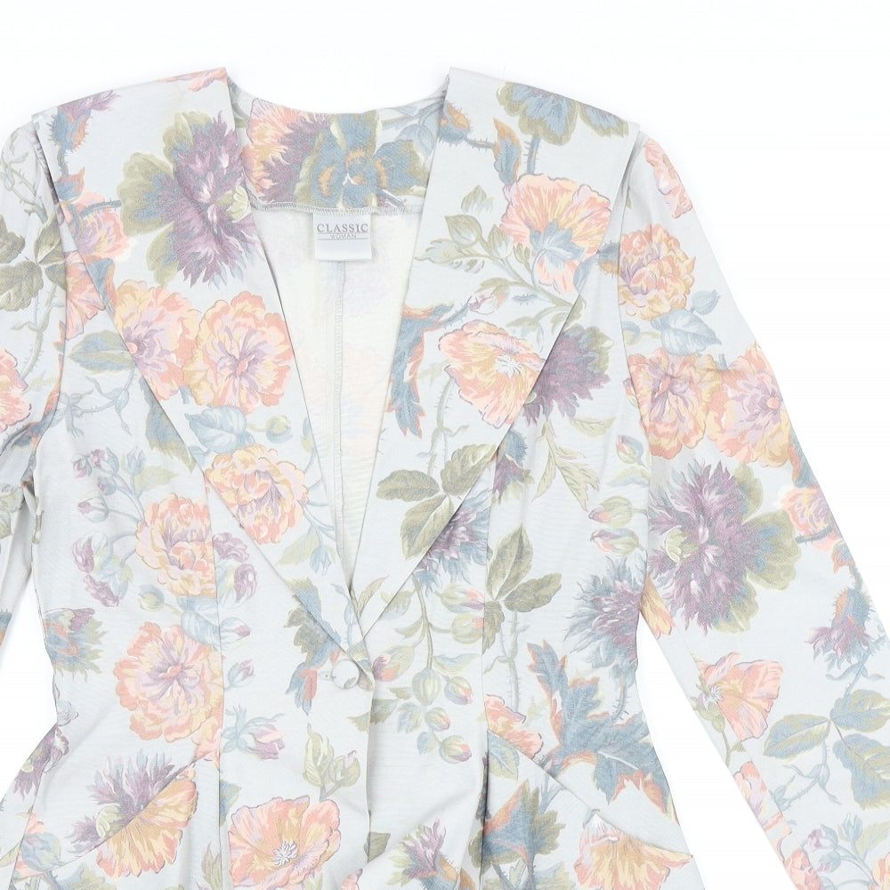 Womens UK Size 10 Classic Woman Multicoloured Jacket