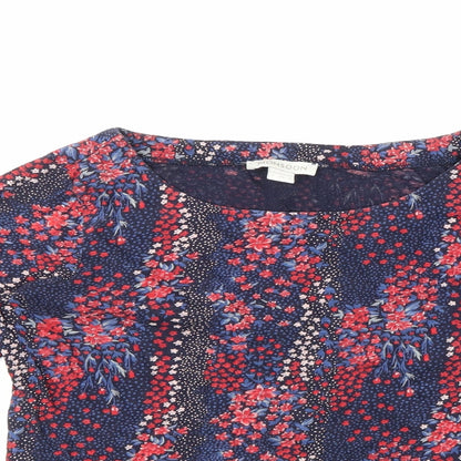 Womens UK Size 8 Monsoon Multicoloured Basic Blouse