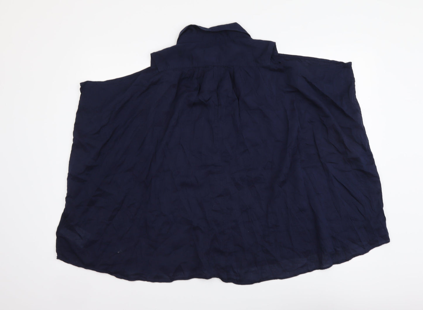 Womens UK Size S Gap Blue Basic Blouse