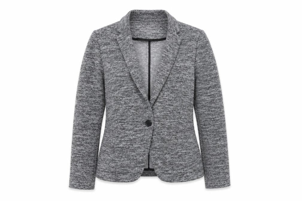 Womens UK Size 10 Marks and Spencer Regular Grey Suit Jacket