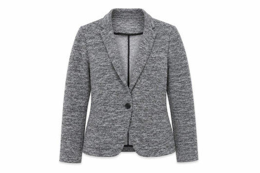 Womens UK Size 10 Marks and Spencer Regular Grey Suit Jacket