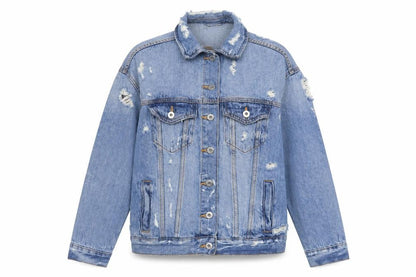 Womens UK Size XS FB sister Blue Jacket
