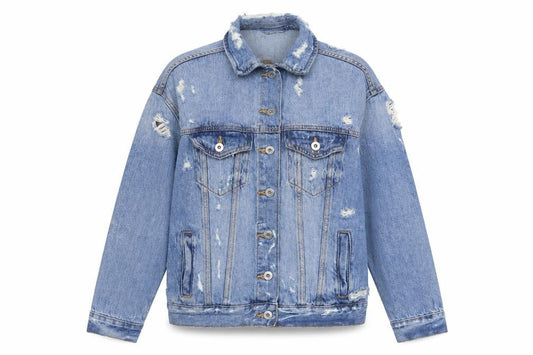Womens UK Size XS FB sister Blue Jacket