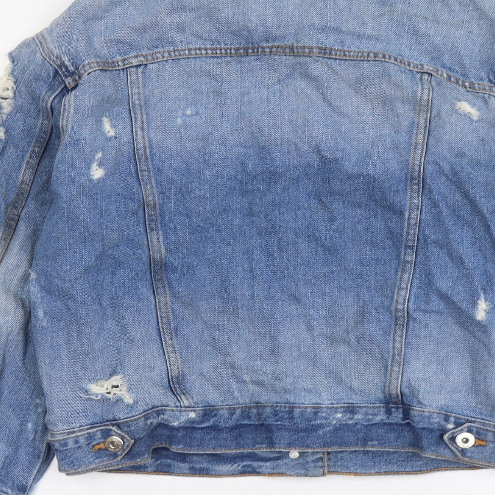 Womens UK Size XS FB sister Blue Jacket