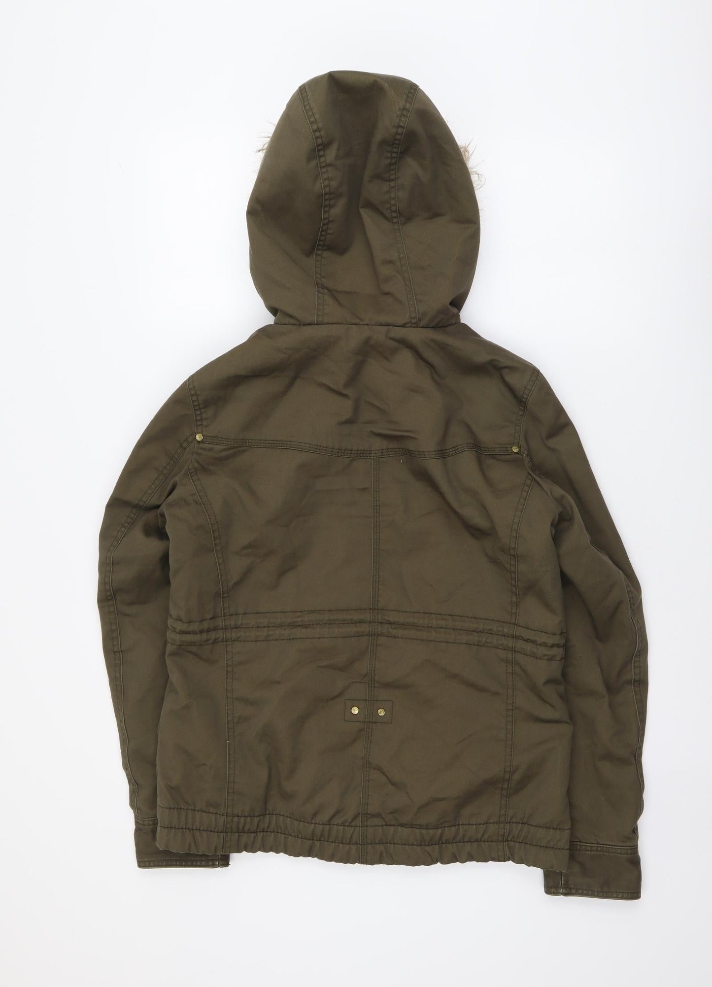 Womens UK Size M H&M Green Jacket