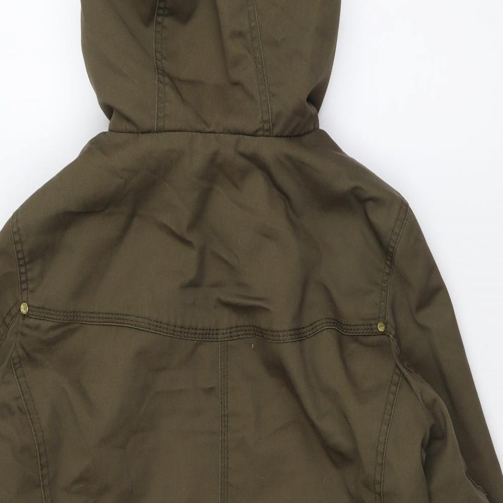 Womens UK Size M H&M Green Jacket