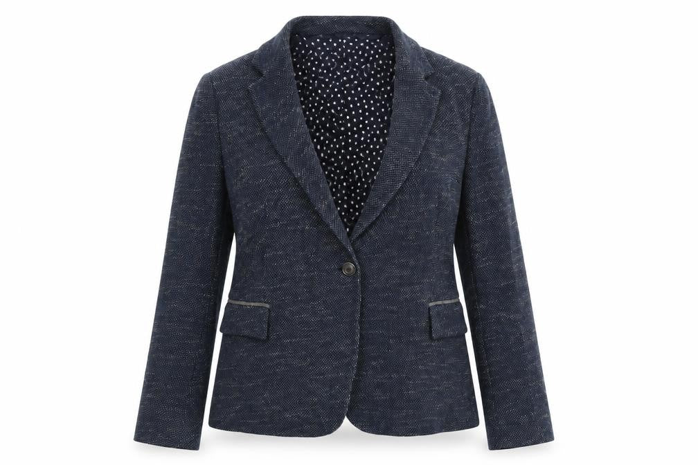 Womens UK Size M Zara Regular Blue Suit Jacket