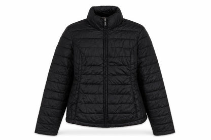Lettie Lovers Womens Black Jacket Size M Zip