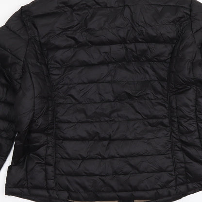 Lettie Lovers Womens Black Jacket Size M Zip