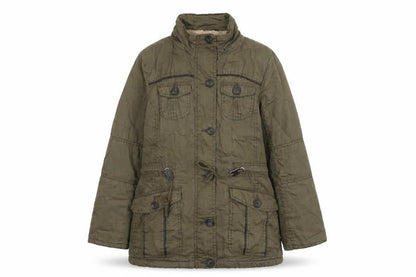 YMI Womens Green Jacket Size M Zip