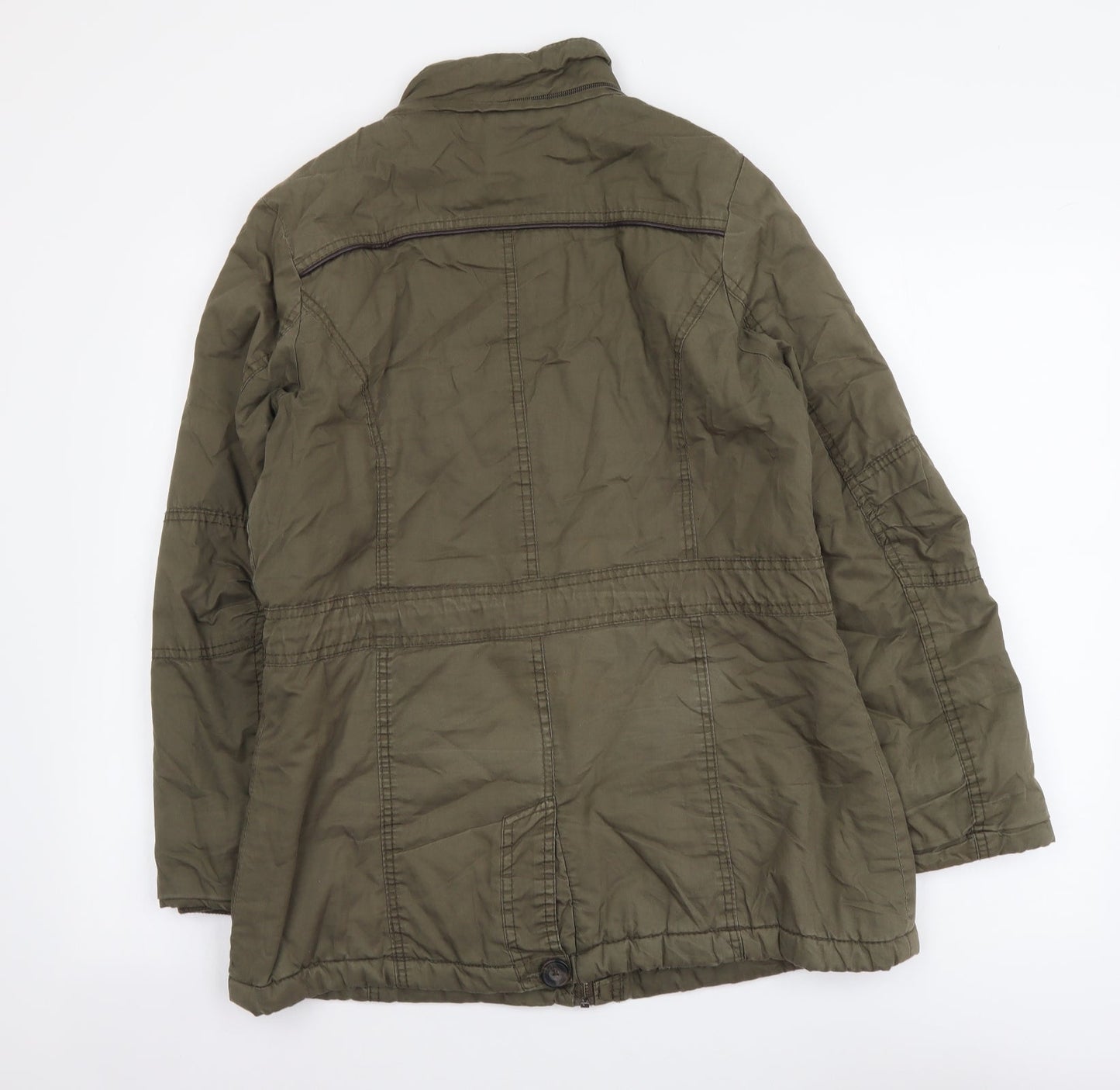 YMI Womens Green Jacket Size M Zip