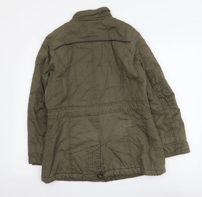 YMI Womens Green Jacket Size M Zip