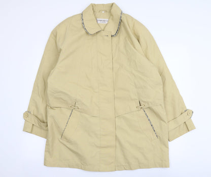 Womens UK Size 16 Compliments Beige Pea Coat