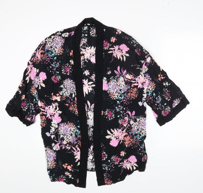 Papaya Womens Multicoloured Floral Jacket Size 12