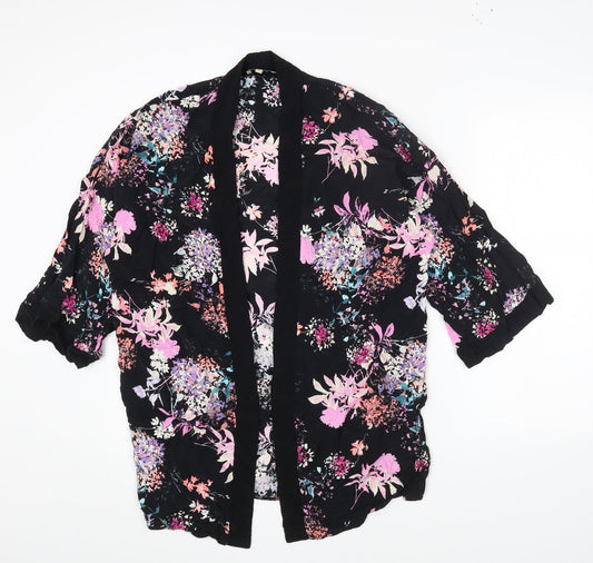 Papaya Womens Multicoloured Floral Jacket Size 12