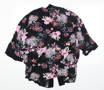 Papaya Womens Multicoloured Floral Jacket Size 12
