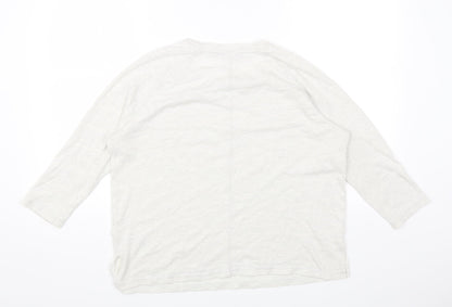 Womens UK Size 12 Marks and Spencer Grey Pullover Jumper