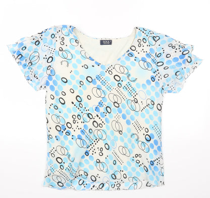 Womens UK Size 14 Soul Multicoloured Basic T-Shirt